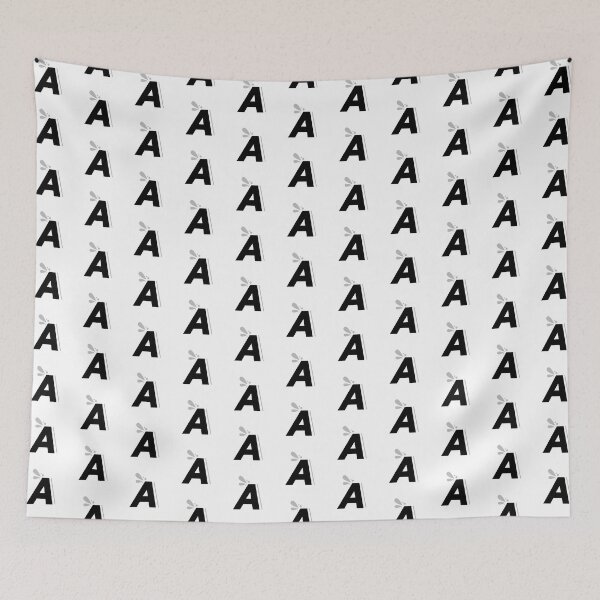 Item preview, A - Black & Grey  designed and sold by Gabriella Procopio.