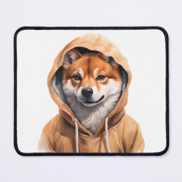 Item preview, Watercolor Shiba Inu in a Hoodie - Choose From 75+ Breeds - Perfect Gift for Dog Lovers and Owners designed and sold by IdeasCabin.