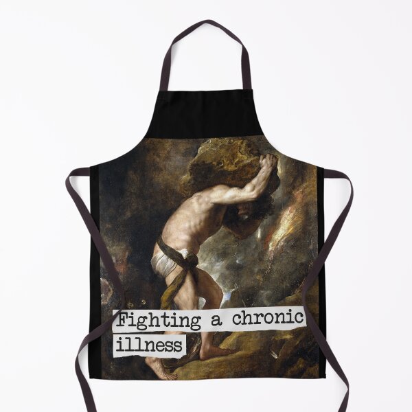 Item preview, Fighting a chronic illness. Sisyphus designed and sold by scientiafemina.