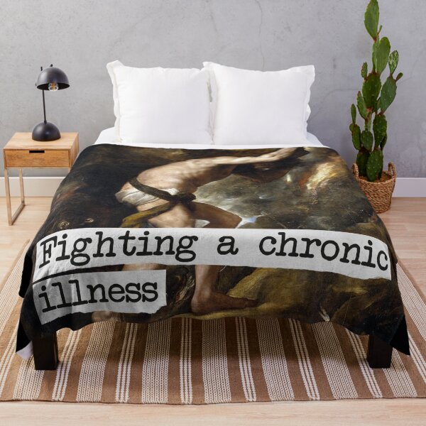 Item preview, Fighting a chronic illness. Sisyphus designed and sold by scientiafemina.