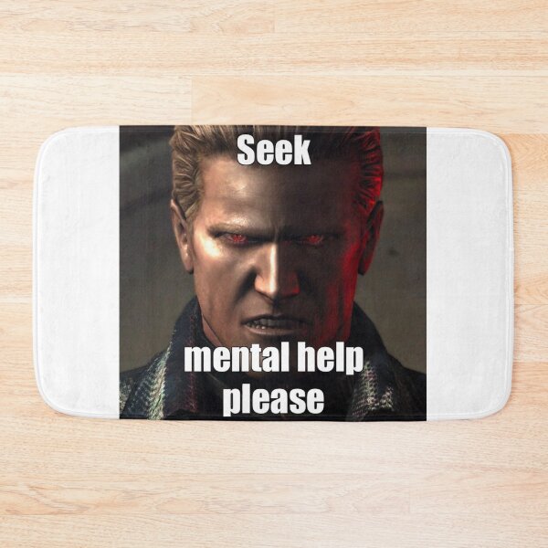 Item preview, Albert Wesker seek mental help please designed and sold by Tjens6789.