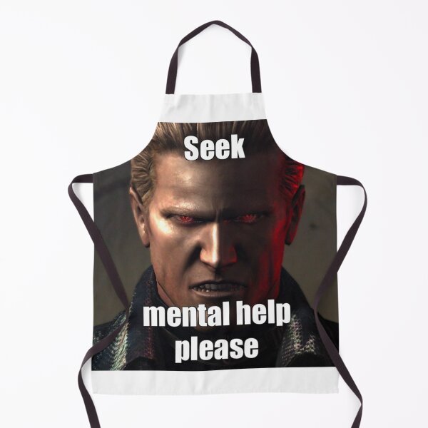 Item preview, Albert Wesker seek mental help please designed and sold by Tjens6789.