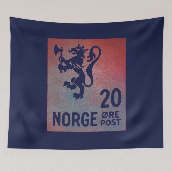 Item preview, Norge Stamp designed and sold by bubbliciousart.