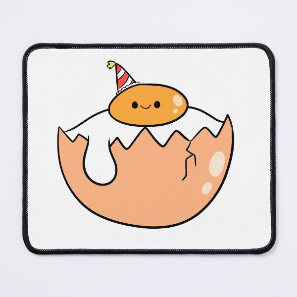 Item preview, Egg Yolk with birthday hat designed and sold by Everwinter.