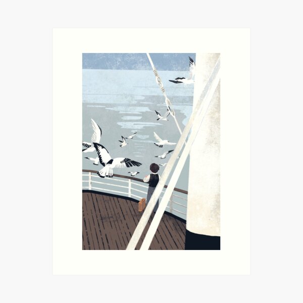 Sea trip Art Print
