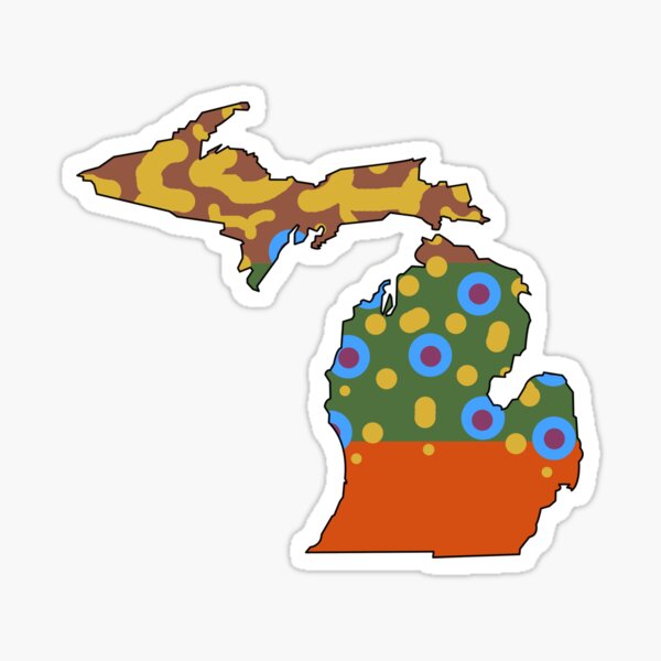 Artikel-Vorschau von Michigan Bachforelle Liebe!, designt und verkauft von Sun Dog Montana.