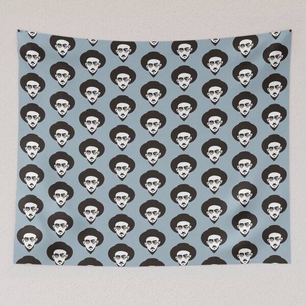 Item preview, Poet Fernando Pessoa, Artwork Nº 11E Blue designed and sold by Bauani.