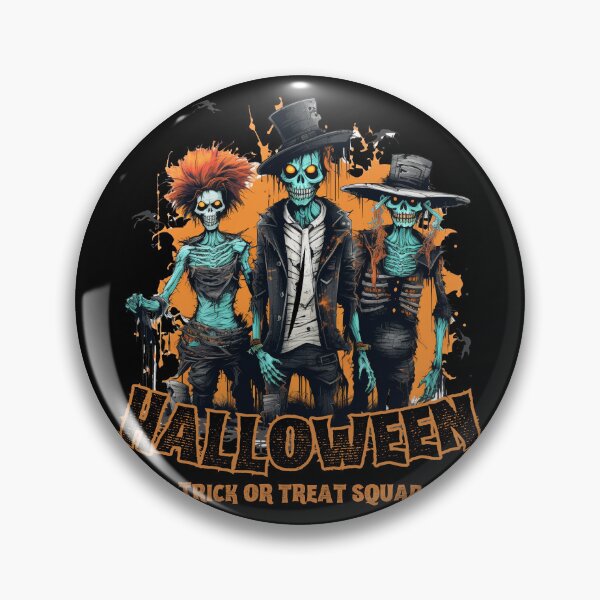 Item preview, Halloweens Neon Punk Scarecrows designed and sold by Devilscrib Design.