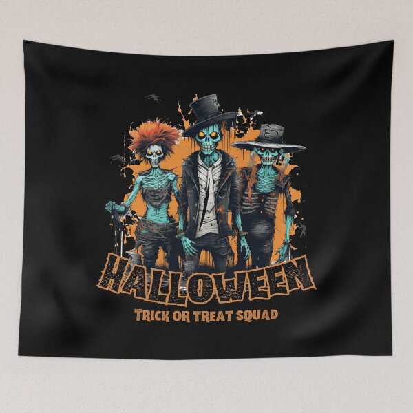 Item preview, Halloweens Neon Punk Scarecrows designed and sold by Devilscrib Design.