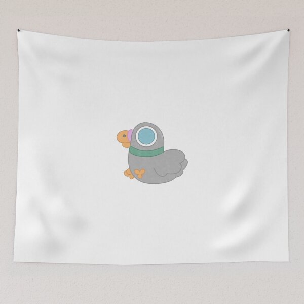 Item preview, Pidgeon Dove Kid Illustration Sticker designed and sold by Noguibi.