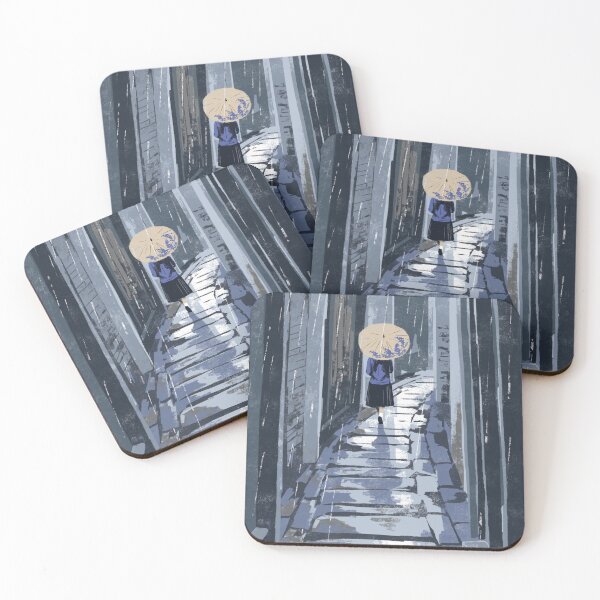 Item preview, alley in the rain designed and sold by qu-lan.