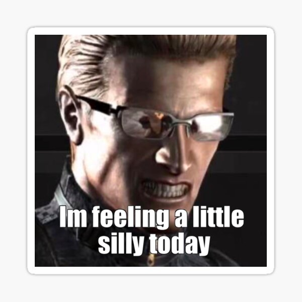 Item preview, Silly Albert wesker  designed and sold by Tjens6789.