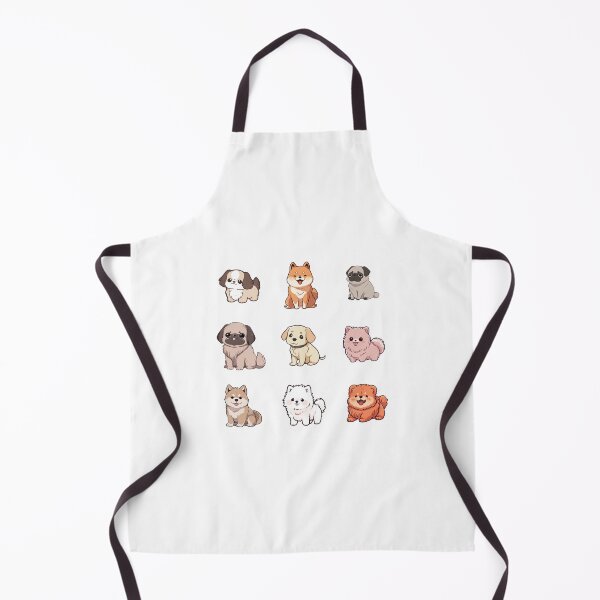 Item preview, Cute Anime Dog Sticker Sheet designed and sold by SundayDonuts.