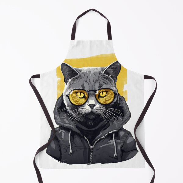 Item preview, Urban Zen Guardian: Chartreux Cat Spirit | Cat Lovers designed and sold by DarcoDesigns.