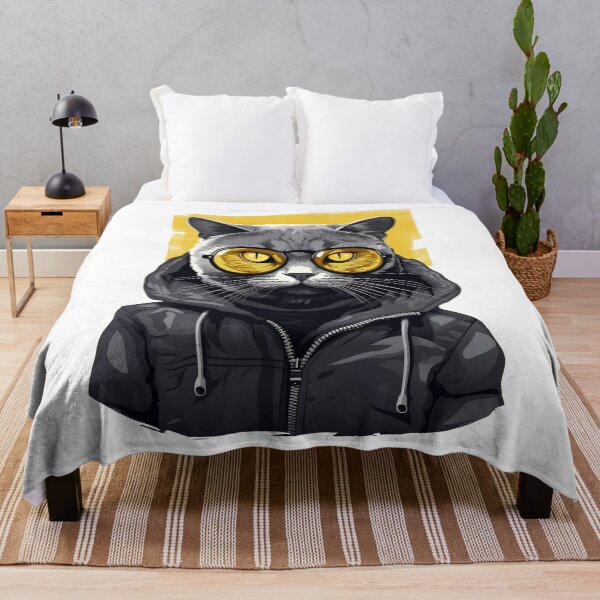 Item preview, Urban Zen Guardian: Chartreux Cat Spirit | Cat Lovers designed and sold by DarcoDesigns.