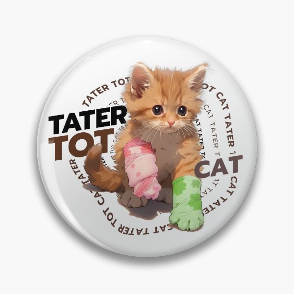 Artikelvorschau, Tater Tot Cat entworfen und verkauft von AnuStudios.