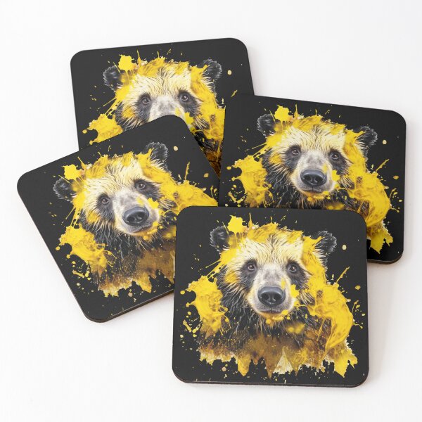 Item preview, Slothbear yellow colorsplash designed and sold by Eldorak.