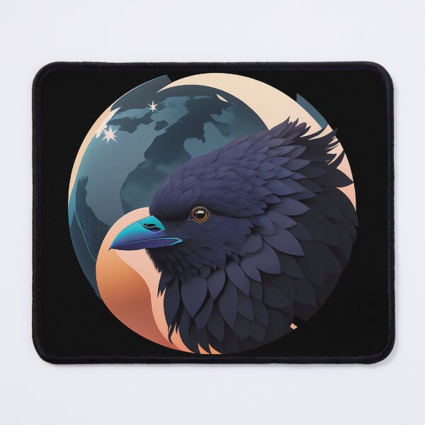 Item preview, Raven: The Symbol of Transformation designed and sold by Funny Vintage Stickers And T-Shirts.