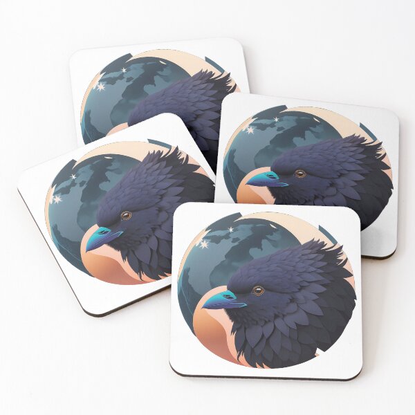 Item preview, Raven: The Symbol of Transformation designed and sold by Funny Vintage Stickers And T-Shirts.