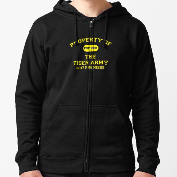 tiger army hoodie