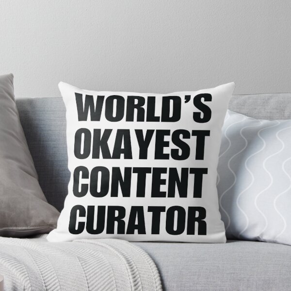Item preview, Funny World's Okayest Content Curator Coffee Mug designed and sold by christianadams.