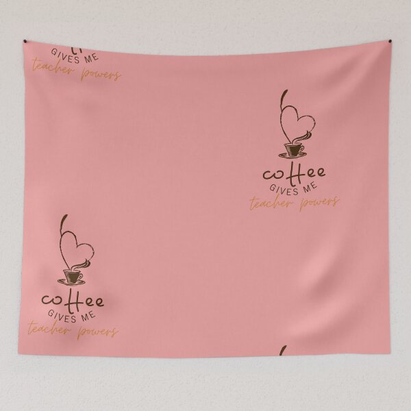 Item preview, Coffee Gives Me Teacher Powers Funny Teacher Coffee Classic T-Shirt designed and sold by StoreSB.
