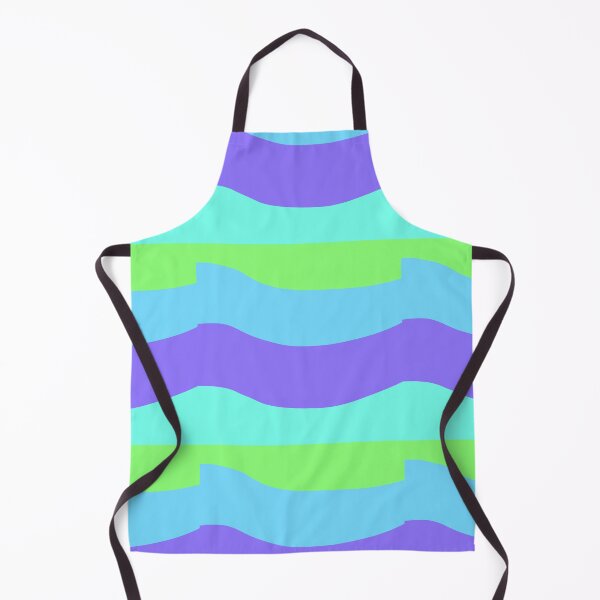 Item preview, Teal Blue Purple Green Color Waves designed and sold by awsomepatterns.