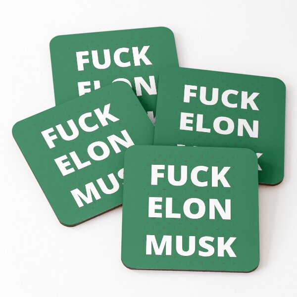 Item preview, FUCK ELON MUSK(10) designed and sold by GoldAndPiec676.