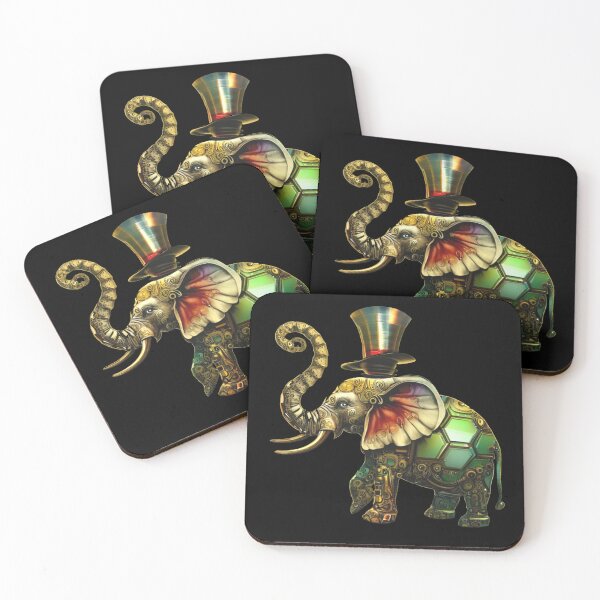 Item preview, Elephant Metallic Cyberpunk designed and sold by Metallican.