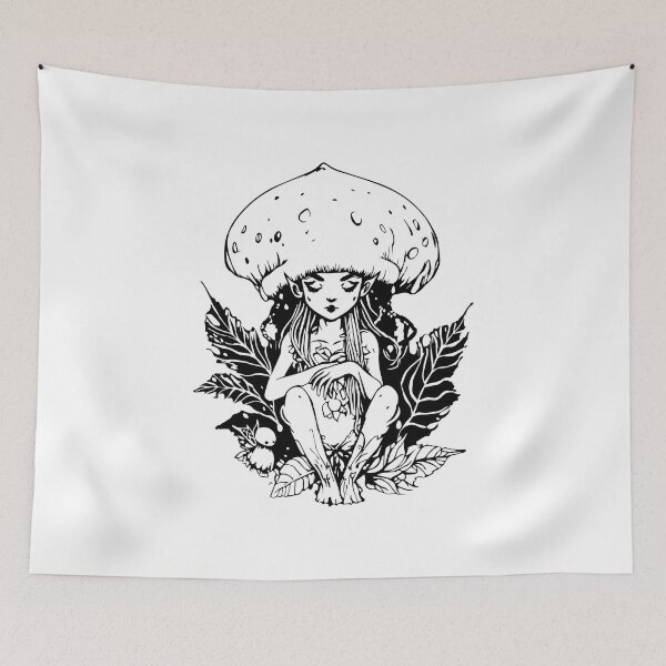 Item preview, mushroom fae, mushroom fairy designed and sold by badbug.