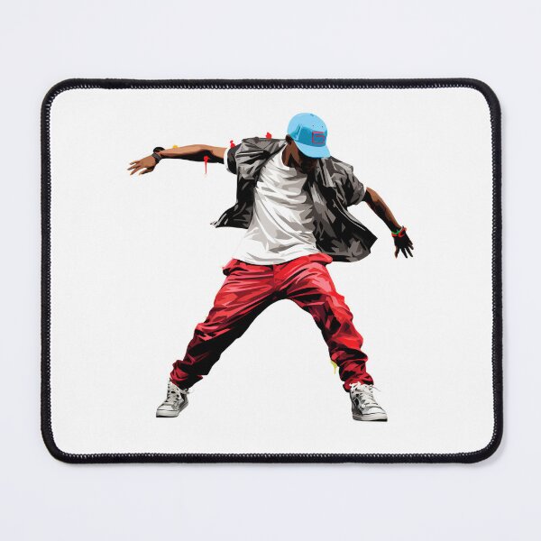 Item preview, Dancer Hip Hop Dance Vibrant Art Dance Steps designed and sold by MartynGrey.