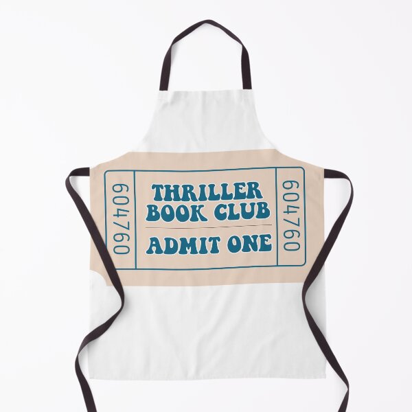 Item preview, thriller book club ticket designed and sold by madebyhdesign.