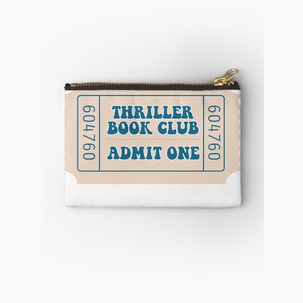 Artikelvorschau, Ticket für den Thriller-Buchclub entworfen und verkauft von madebyhdesign.