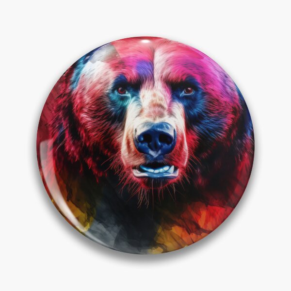 Item preview, Sunbear red colorsplash designed and sold by Eldorak.