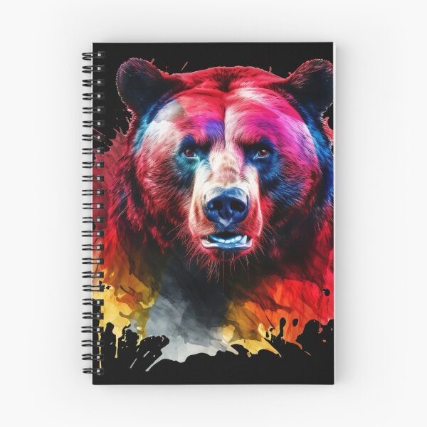 Item preview, Sunbear red colorsplash designed and sold by Eldorak.