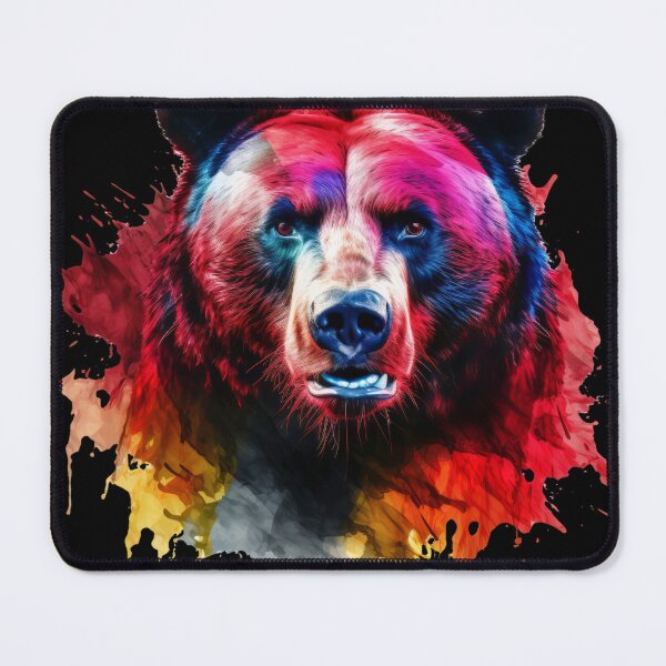 Item preview, Sunbear red colorsplash designed and sold by Eldorak.