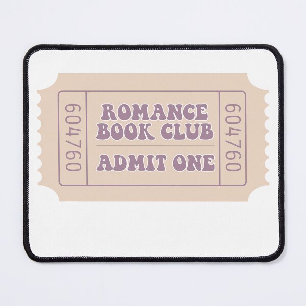 Item preview, romance book club ticket designed and sold by madebyhdesign.