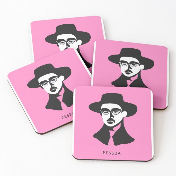 Item preview, Poet Fernando Pessoa, Pink Artwork Nº 13B  designed and sold by Bauani.