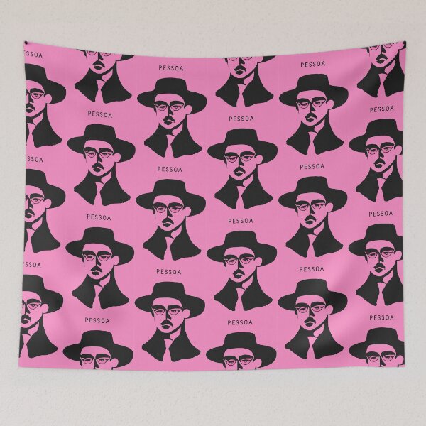Item preview, Poet Fernando Pessoa, Pink Artwork Nº 13B  designed and sold by Bauani.