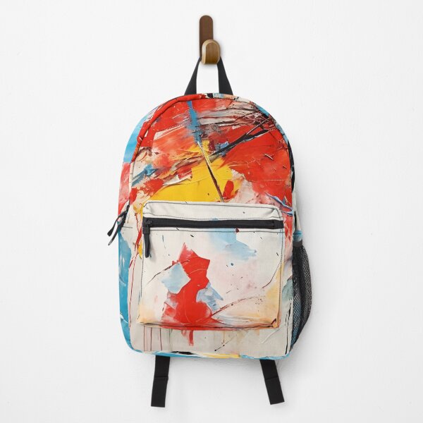 Artikelvorschau, Rot/gelb/blau abstraktes expressionistisches Design entworfen und verkauft von dcrc.