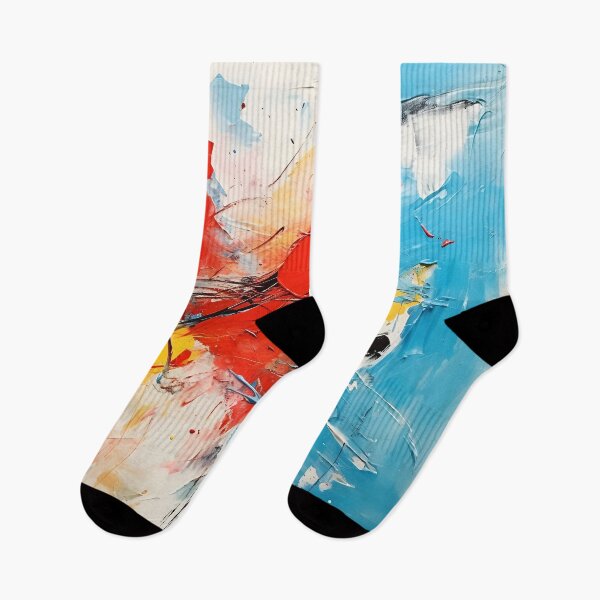 Artikelvorschau, Rot/gelb/blau abstraktes expressionistisches Design entworfen und verkauft von dcrc.