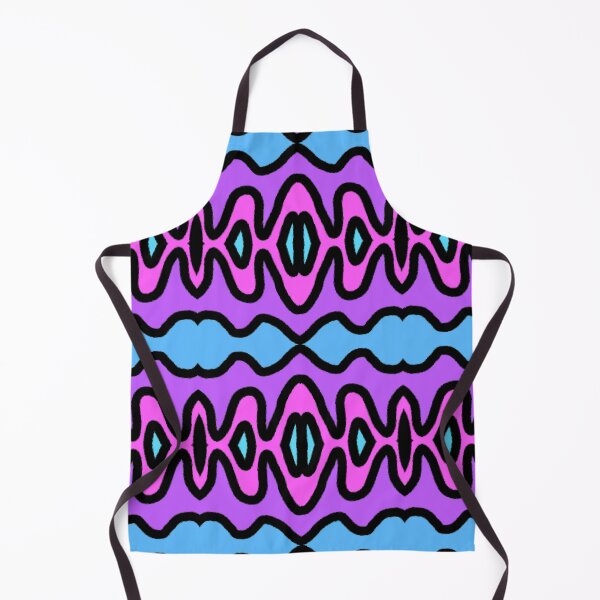 Item preview, Blue Pink Purple Color Waves designed and sold by awsomepatterns.