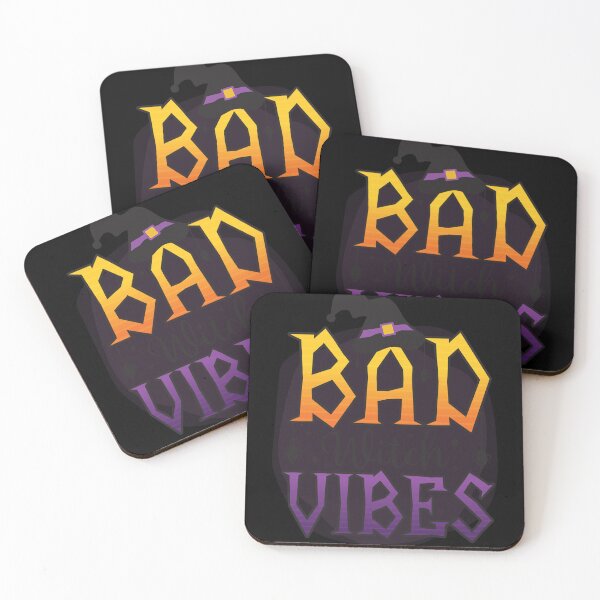 Aperçu de l'œuvre BAD WITCH VIBES HALLOWEEN créée et vendue par TrendyPalette.