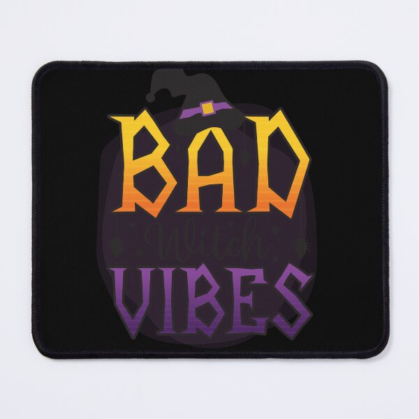 Item preview, BAD WITCH VIBES HALLOWEEN designed and sold by TrendyPalette.