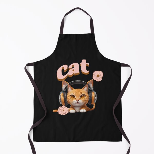 Item preview, cute cat designed and sold by fabricethomas.