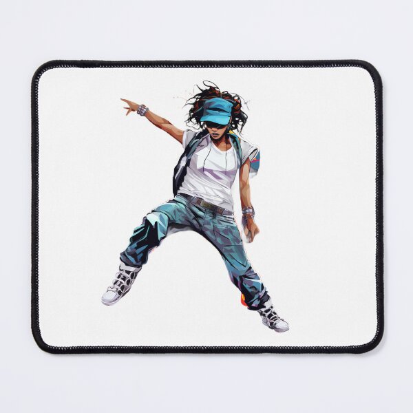 Item preview, Dancer Hip Hop Dance Vibrant Art Dance Steps designed and sold by MartynGrey.