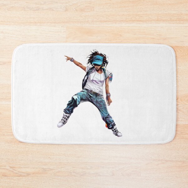 Item preview, Dancer Hip Hop Dance Vibrant Art Dance Steps designed and sold by MartynGrey.
