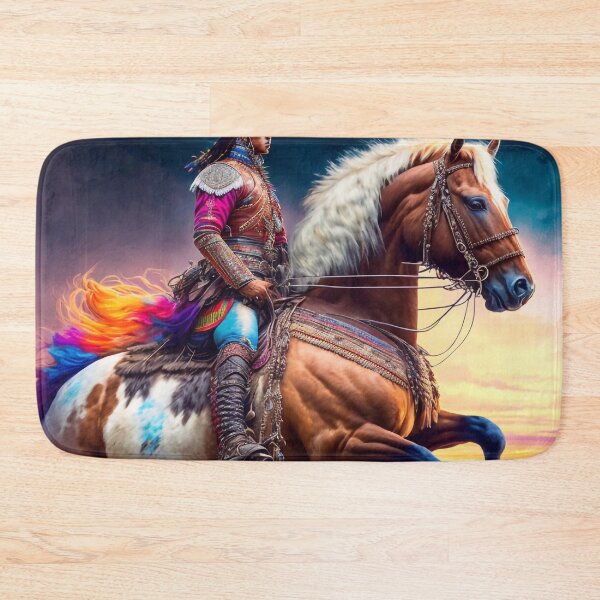 Item preview, Cheyenne warrior on horse designed and sold by m-y-A-I-A-R-T-.