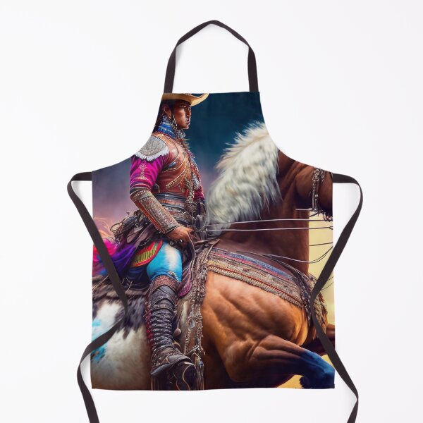 Item preview, Cheyenne warrior on horse designed and sold by m-y-A-I-A-R-T-.