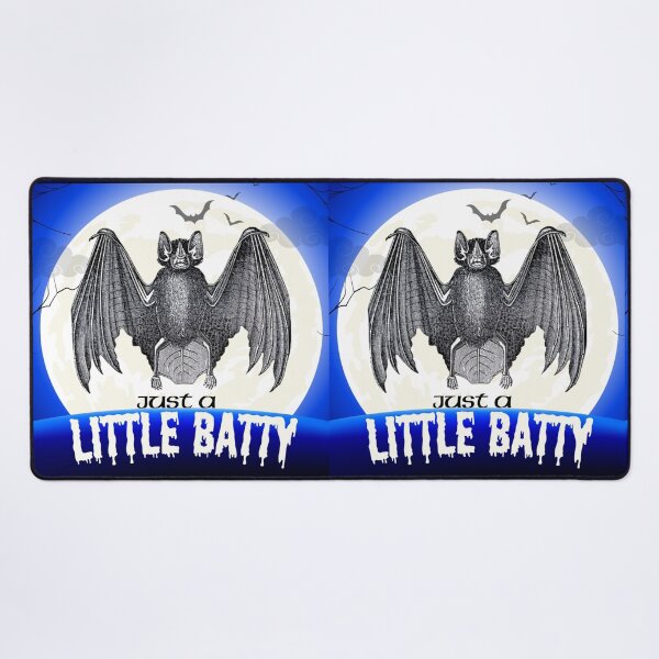 Item preview, Just a Little Batty Cute Halloween Bat Moon Graphic Design designed and sold by missdebi27.